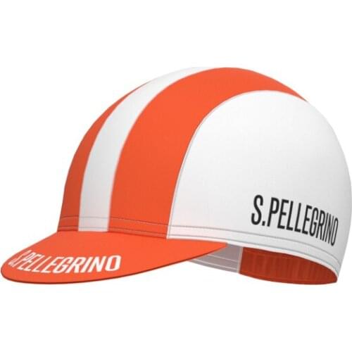 1976 Competition S.PELLEGRINO Team Retro Man And Women Cycling Cap Triathlon Bike Jersey Hat Gorra de ciclismo