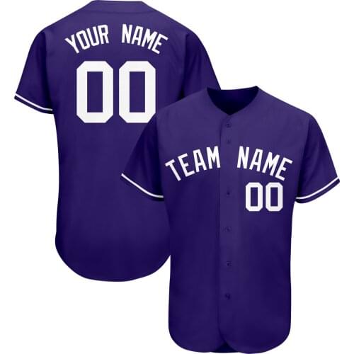 2020 Hot Top quality Button-down Breathable Soft Baseball Jersey Athletic&Casual Sportswear for Men/Women/Kids Outdoors Big Size
