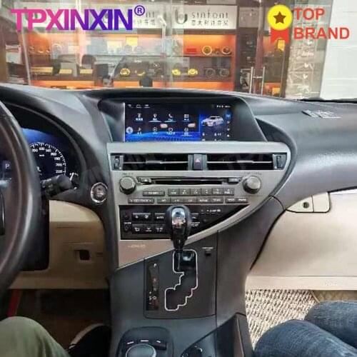 4G LTE Android 10 8+128G For Lexus RX270 RX300 RX350 2009-2014 Car GPS Navigation Auto Radio Tape Recorder Head Unit Stereo DSP