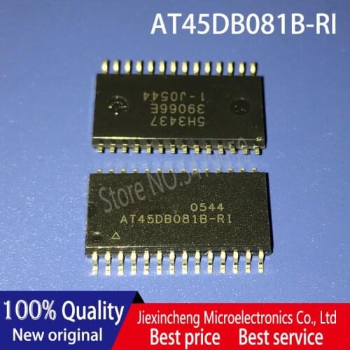 5PCS AT45DB081B-RI AT45DB081B SOP28 New original