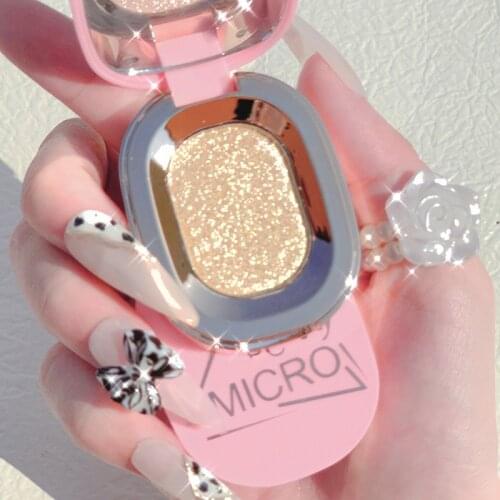 6 colour Monochromatic Eyeshadow Matte Glitter Palette Ins Explosion Student Cheap Monochromatic Eye Shadow Makeup