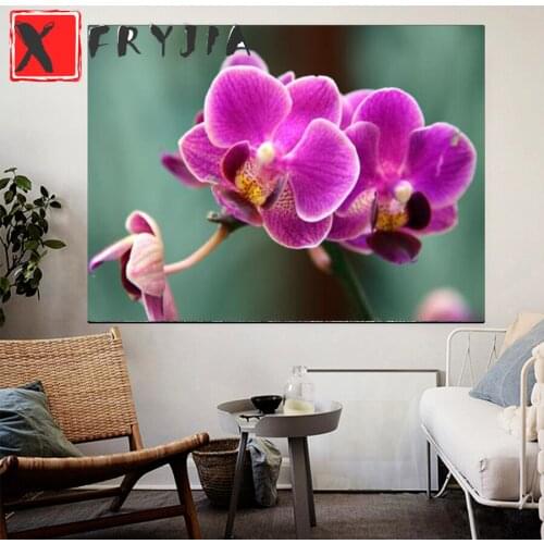 Full drill square Crystal Paintings Phalaenopsis Diamond Embroidery Full round 5d Diy diamond painting Diamond Mosaic home decor