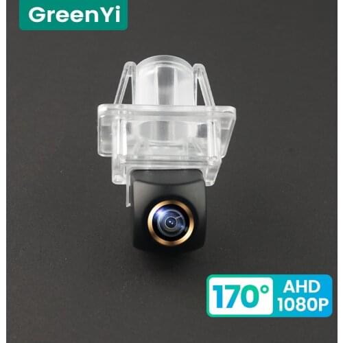 GreenYi 170° HD 1080P Car Rear View Camera for Mercedes-Benz C-class E-class Night Vision Reverse Reversing 4 Pin Vehicle AHD