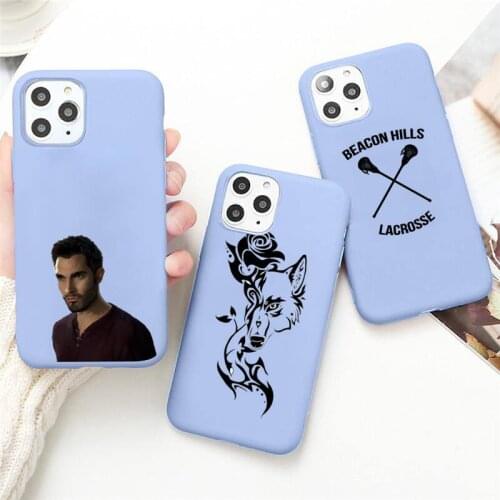 American TV series Teen Wolf Stilinski 24 Phone Case Candy Color for iPhone 6 7 8 11 12 s mini pro X XS XR MAX Plus