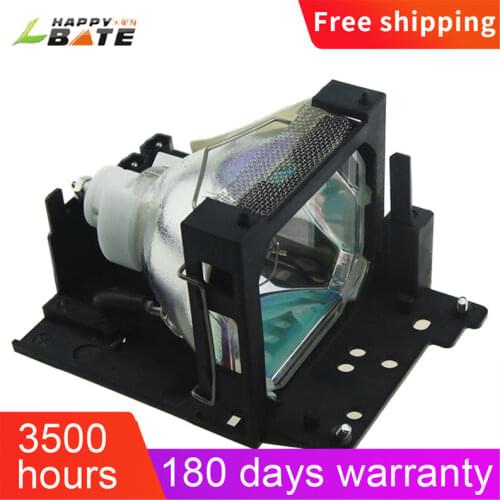 HAPPYBATE Compatible Lamp with Housing DT00431 for CP-S370 CP-S370W CP-S380W CP-S385W CP-X370 CP-X380 CP-X385 CP-X380W
