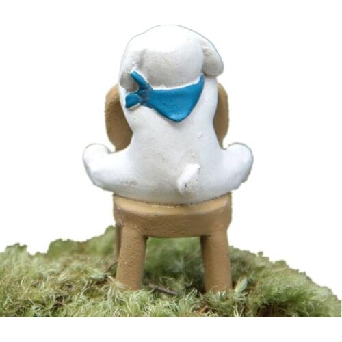 Miniature Fairy Tale Garden Decoration House Dog Seat Mini Craft Miniature Landscape Decoration Home Decoration Diy Accessories