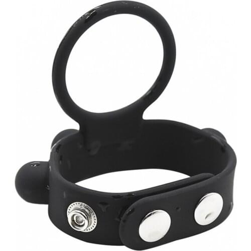 Male Underwear Erotic Crotchless Penis Panties Adjustable Silicone Penis Cock Ring Lock Delay Ring Panties for Adult Men Sex