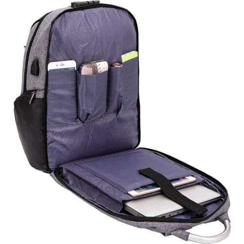 Male business anti-theft backpack multi-function computer bag casual backpack