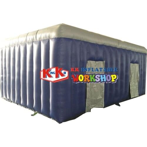 Fire simulation experience Blue fire inflatable tent