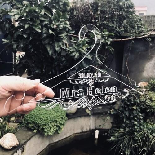 Personalized name and date Wedding Hanger,Bridesmaid Gifts,Name of the Hook,Hanger Custom Bridal Hanger Gift