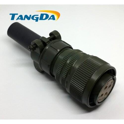 Tangda Connectors MR-PWCNS4 18-10S MS3106 3106B18-10S 4P 4PIN 4core 5015 Electric machinery Aviation plug Servo motor encoder A