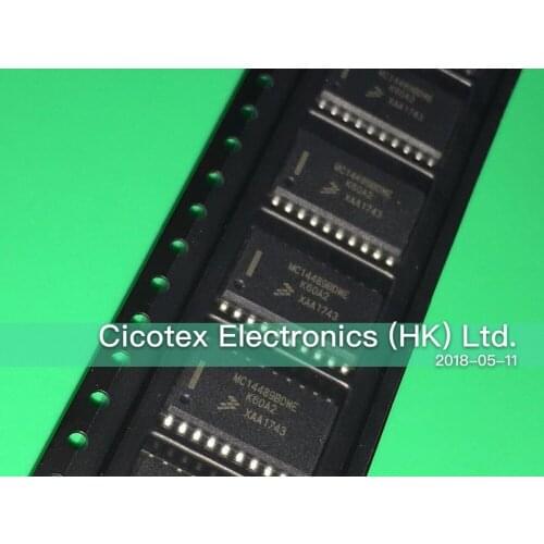 3pcs/lot MC14489BDWE R2 SOP20 MC 14489 BDWE IC LED DRIVER 5-CH CMOS 20-SOIC MC14489BDWER2