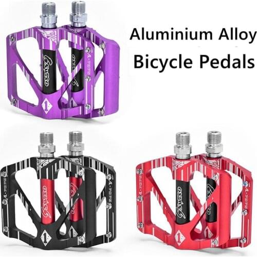 MTB Ultralight Bicycle Pedal Aluminum Alloy Sealed DU Bearing Wide Platform Pedal Mountain Road Bike Parts Accessories