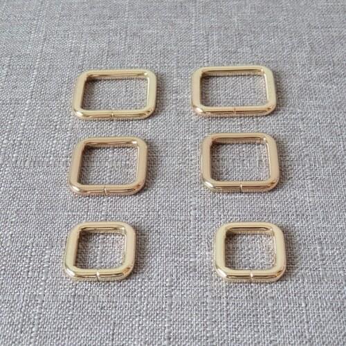 1Pcs 15mm 20mm 25mm Webbing Metal Belt Ribbon Buckle For Bag Handbag Straps Clasp Dog Leash Leads Garment DIY Hardware Accessory