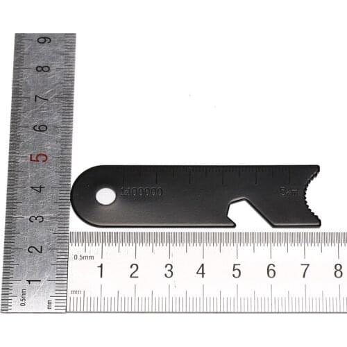 1 x Scraper outdoor camping hiking survival flint scraper square type outdoor survival tool