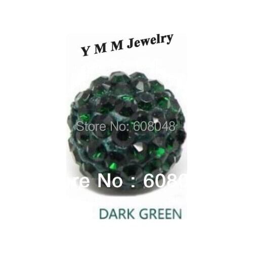 10mm High Quality Crystal Beads Rhinestone Disco Ball 24PCS Free Shipping