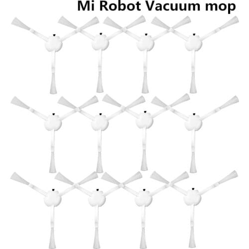12pcs Washable Accessories Side brush For Mi Robot Vacuum mop 1c STYTJ01ZHM Robot Vacuum Cleaner Parts Kits