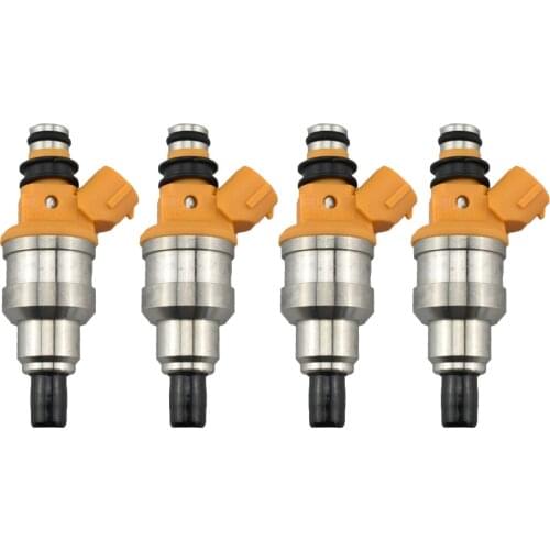 4PC/LOT For T-oyota Avensis Fuel Injector Nozzle 23250-02020 2325002020 0280150438