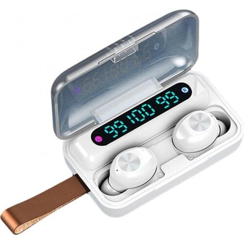 50% Off F9-11 TWS Waterproof Bluetooth 5.0 Touch 9D Stereo Earphones With Microphone Sports Waterproof HIFI Headset for Phone