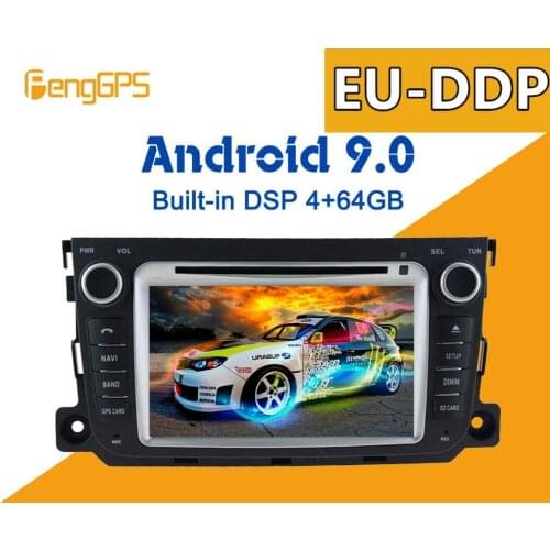 Android DSP Car multimedia DVD Player GPS Radio For Mercedes Benz Smart 2012-2015 GPS Navigation Video Head unit DSP Stereo