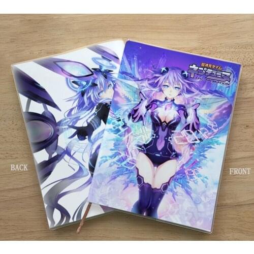 Anime Hyperdimension Neptunia Gadget Trial Cosplay Student notebook Eye protection Notepad Diary memorandum birthday gift