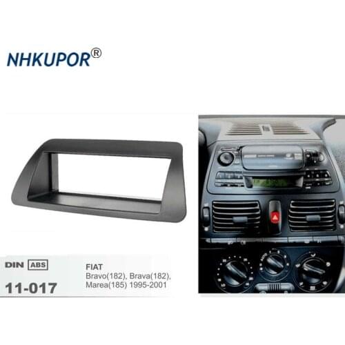 11-017 Car Radio Fascia Panel For FIAT Bravo(182) Brava(182) Marea(185)Stereo Dash Trim Surround CD Installation Frame Kit