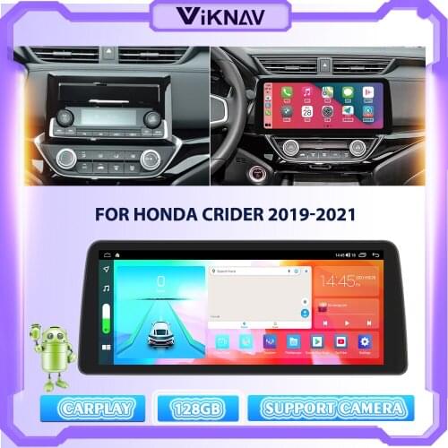 128GB Car Radio GPS Navigation For Honda Crider 2019-2021 Android 10 Auto Stereo Receiver Tape Recorder 360 Camera MP3 Play