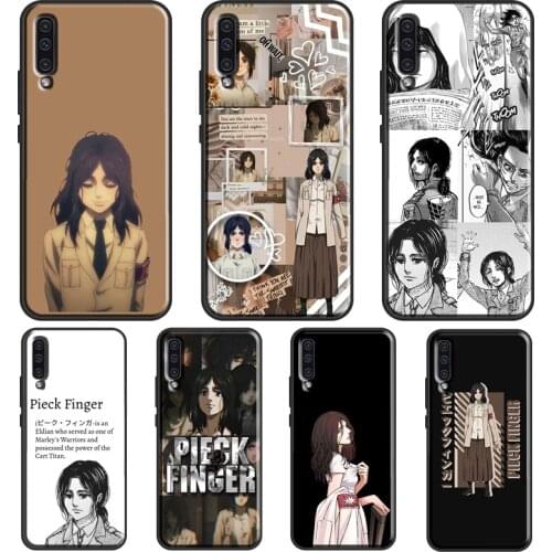 Pieck Finger Attack on Titan Anime For Samsung A21S A20e A02S A20 A40 A50 A70 A12 A32 A42 A52 A72 A31 A41 A51 A71 Phone Case