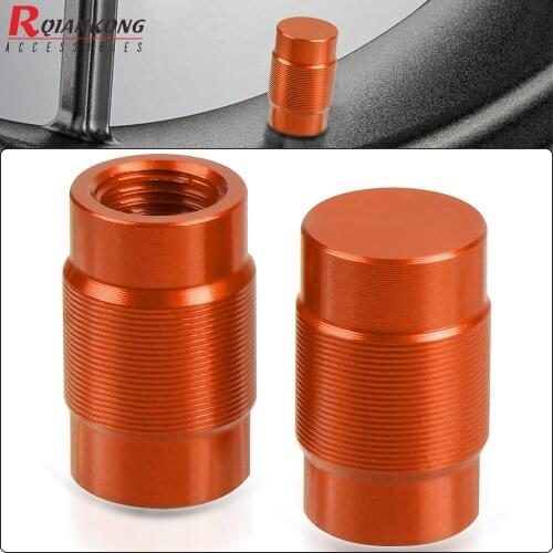For RC8 RC125 RC200 RC390 Aprilia RS V4 50 125 RSV MILLE Motorcycle Air Port Tire Rim Valve Wheel Stem Caps Dustproof Covers