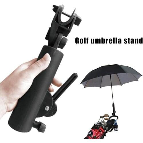 For Outdoor Trolley Baby Pram Golf Cart Umbrella Holder Double Lock Connector Stand Wheelchair Universal Accessory