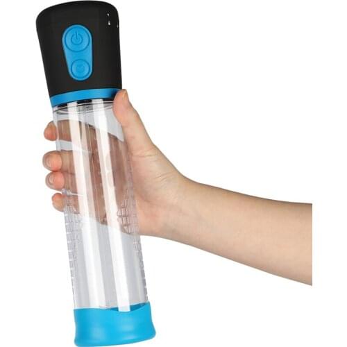 Electric Penis Pump Vibrator for Men Electric Penis Pump Male Penile Erection Training Penis Extend Sex Toy for Men Train Pump