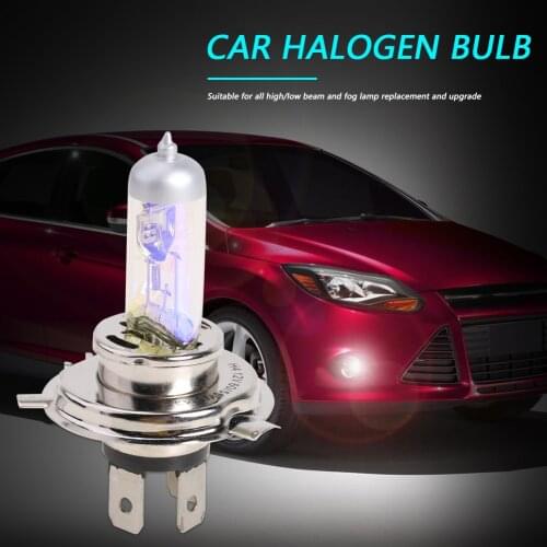 H4 Halogen Bulb 12V 3000K 60/55W Car Headlight Fog Light Bulb Auto Light Source High Power Car Headlights Lamp