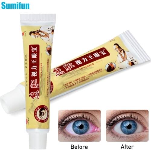 Sumifun Eye Fatigue Dry Eye Protection Ointment Improve Eyesight Chinese Herbal Plaster Snake Venom Eye Cream Eye Care P1116