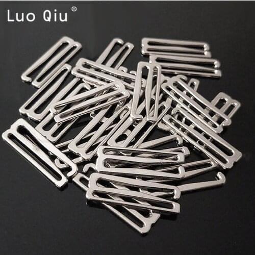 Metal buckle type 9 Highquality silver coated buckles 250pcs/lot metal bar Buckles clips for Lingerie Adjustment accessories DIY