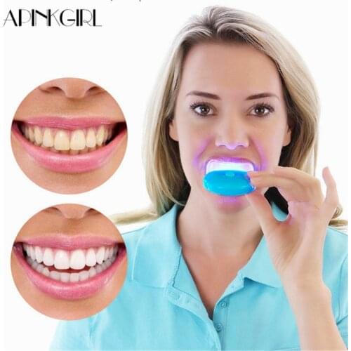 Mini Portable Teeth Whitening Bluetooth Lamp LED Cold Light Bleaching Teeth Accelerator Laser Dental Teeth Whitening Beauty Tool