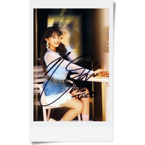 Signed TWICE Ji Hyo autographed photo SIGNAL 4*6 inches collection freeshipping 052017
