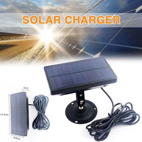 Outdoor Solar Panel 1000mah 9V Solar Power Supply Charger Battery for HC300A HC300M HC700 HC550 Trail Cameras
