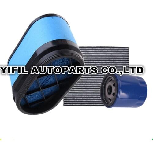 Air Filter+Cabin Filter+Oil Filter For HUMMER H2 6.0L V8 2003-2006, 6.2L V8 2007-2009