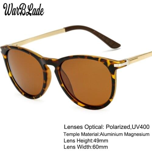 WBL Ladies Sunglass Polarized Sunglasses Women Retro Black Red Sun Glasses UV400 Shades Eyewear Accessories Polaroid 7033