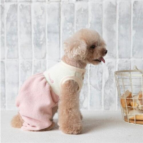 Winter Dog Outfit Garment Schnauzer Yorkshire Bichon Puppy Clothes Jumpsuit Pajamas Poodle Terriers Chihuahua Clothing Costumes
