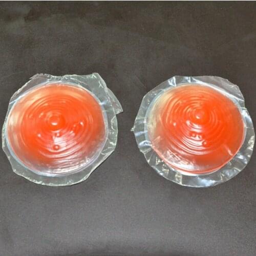 3 Pcs Nipple Cover Silicone Breast Paste Invisible Nipple Paste Self-adhesive Breast Implants Simulation Breast Paste Paste
