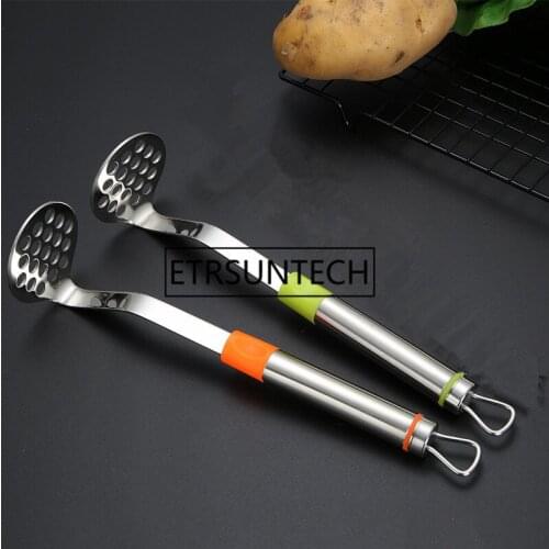 50pcs Mashed Potatoes Crusher Mashed Potato Fruit Mud Manual Fruit Stainless Steel Mud kitchen Tools