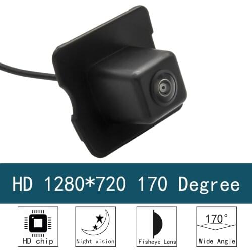 For Mercedes-Benz W164 ML350 ML330 ML63 HD 1280*720 170 Degree Fisheye Starlight Night Vision Car Reversing Rear View Camera