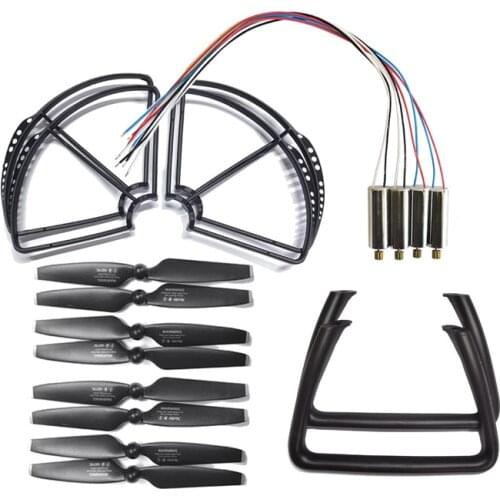 F5 WISER-F5 GPS RC Drone Quadcopter Spare Parts Props Propeller Blades Frame Motor Engines Landing Skid