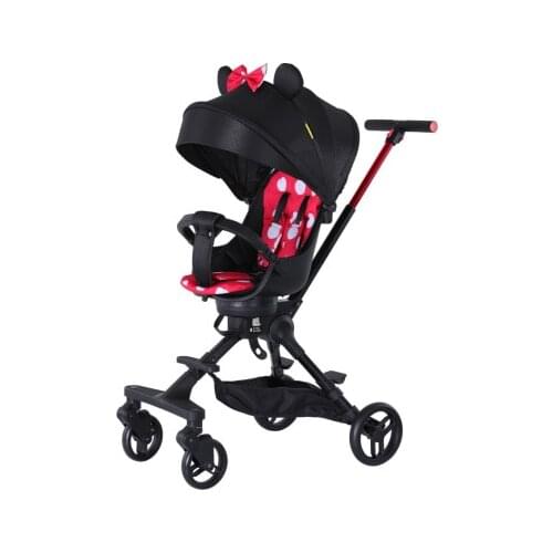 Lightweight stroller foldable high landscape stroller 1-5 years old stroller can sit and walk the baby artifact stroller