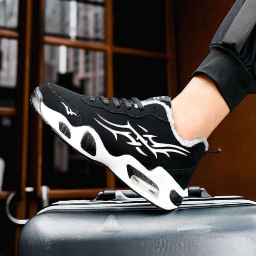 Male Sneakers Runners Sneakers Shoes Sport Men Running Men Running Shoes Sneakers Mens Sports Footwear Breathable Black