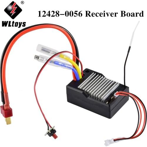 Original Wltoys 12428 12423 RC Car Receiver 12428-0056 Circuit Board Main Board for 1/12 RC Car DIY Accessories