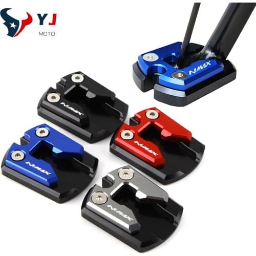 For YAMAHA NMAX 155 N-MAX 125 NMAX155 NMAX125 2015-2018 Scooter CNC Accessories Kickstand Sidestand Stand Extension Enlarger Pad