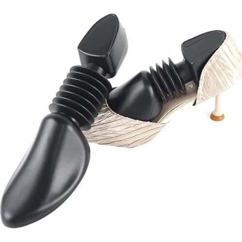 Size 22-45 Practical Plastic Kids Adults Shoe Trees Stretcher Boot Holder Organizers Black Shoe Tree For Men Shoe Racks