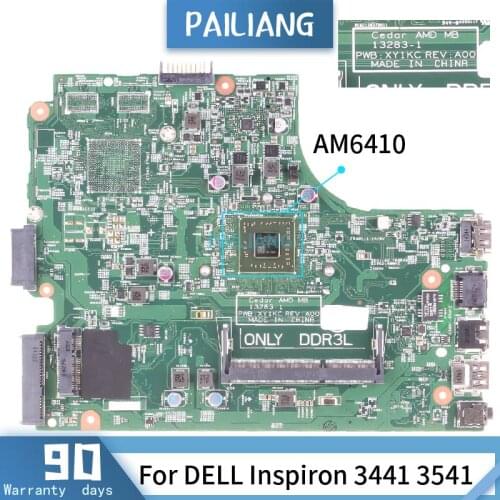 CN- 02YGJ2 For DELL Inspiron 3441 3541 13283-1 02YGJ2 AM6410 Mainboard Laptop motherboard DDR3 tested OK